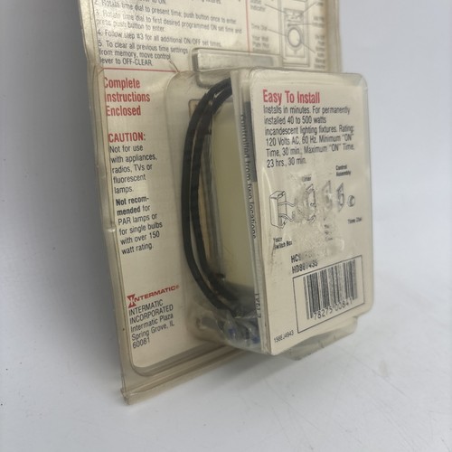 Intermatic Programmable Electronic Wall Switch Security Timer Model EJ341C - Picture 7 of 9