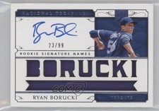 2019 Panini National Treasures Rookie Signature Names /99 Ryan Borucki Auto RC