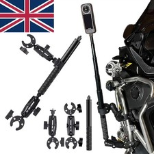 For Insta360 ONE X/X2/X3/X4/X4 Air/X5/DJI Osmo 360 Motorcycle Mount Selfie Stick