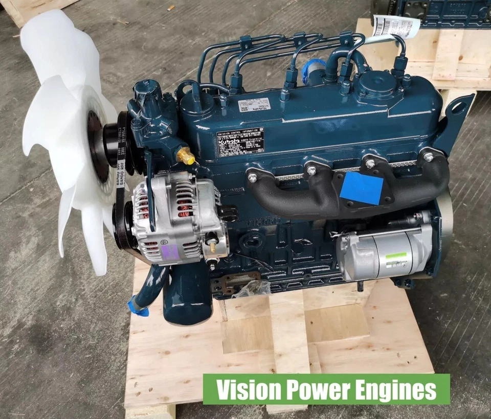 V1505 Engine New Original Kubota Engine V1505 18.2KW 2300 RPM Free Ship - Image 2 of 4