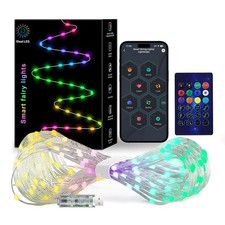 Smart Fairy String Lights, 33Ft Usb DIY Twinkle Lights w/Remote App Control...