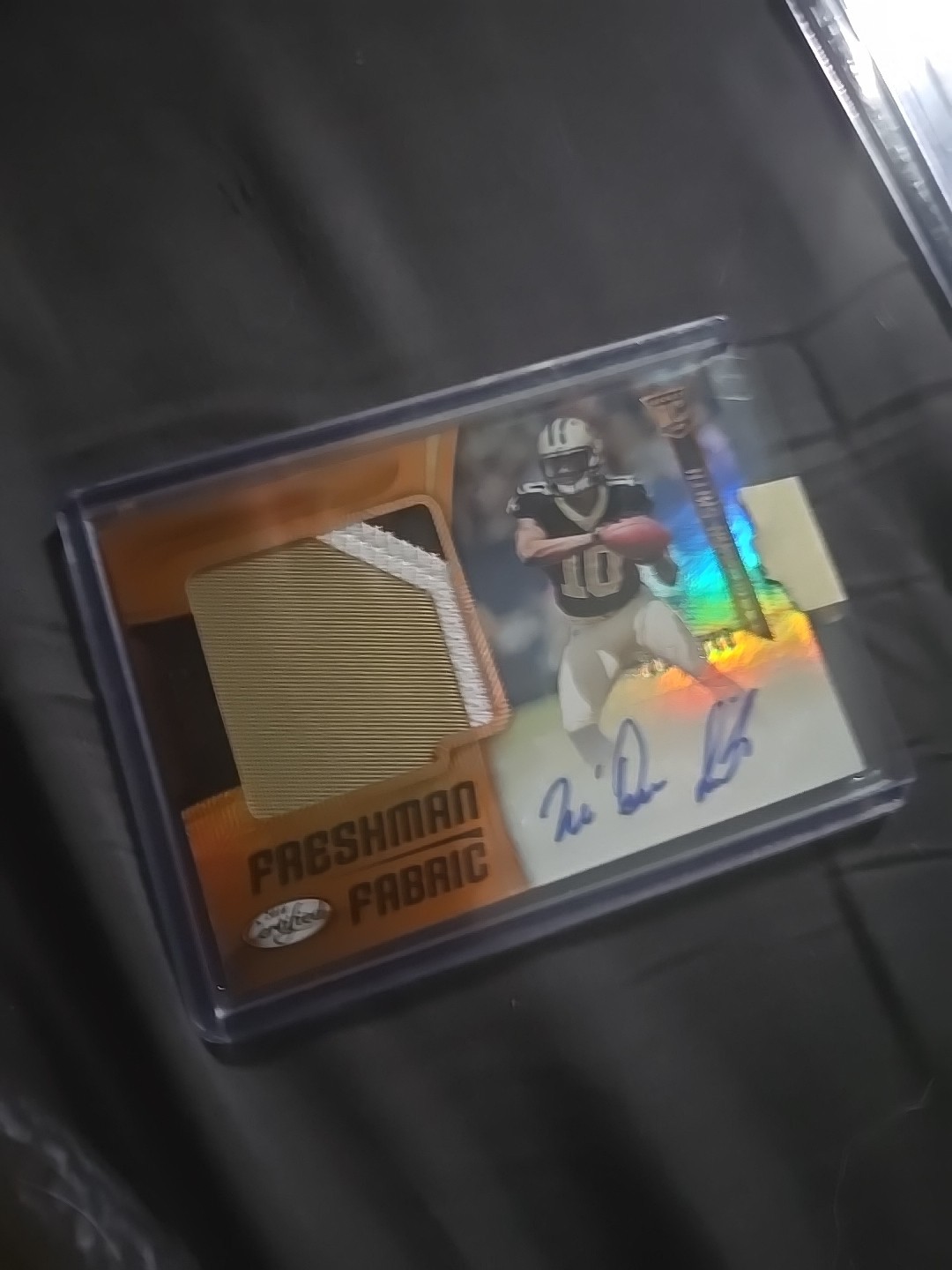 2018 Panini Certified - Freshman Fabric Signatures Tre'Quan Smith #235 Mirror...