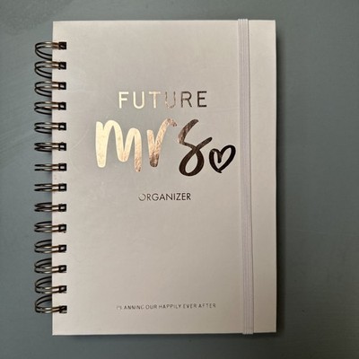 Wedding Planner Book and Organizer for the Bride Future Mrs Bridal Planner NEW