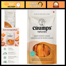 Natural Sweet Potato Chews for Dogs - 612g/21.6oz - Healthy Treats, Grain-Free