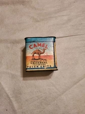 Vintage Iconic Camel Tire Repair Container Perfect for any Norman Rockwell Pict