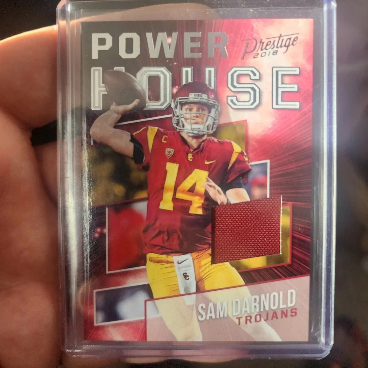 2018 Panini Prestige - Powerhouse Jerseys #PH-SD Sam Darnold (MEM, RC)