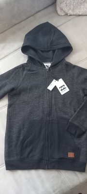BILLABONG NEU Hoodie Kapuzenjacke Black gefüttert Jungen Gr. 14 /  164 / L NEU