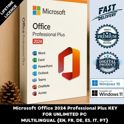 #ad 2024 Professional Pro Plus For PC Windows 10 amp; 11 Unlimited Word Excel Power $20.00