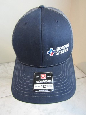 NWT Richardson Style 112 Border States Embroidered Cotton/Poly Unisex Hat OSFM