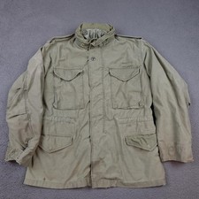 Giacca da campo Alpha Industries M65 uomo piccola verde cotone tela utility anni 60