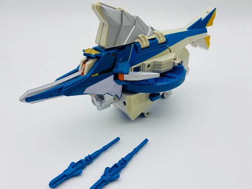 Power Rangers Shinkenger DX Tora Kabuto Ika Kajiki OriGami Megazord #B356 - Bild 7 von 14