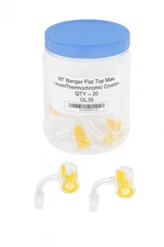 TOB RB 90° BANGER – 14MM THERMOCHROMIC CRYSTALS – GL39 – 2 COUNT PACK