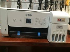 Epson EcoTank ET-2803 Color Inkjet All-In-One Printer - White Used