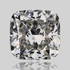 Cert. GIA 1.73 CT Cushion Cut Natural Mined Diamond Loose J color SI1 clarity 2751.16 per carat