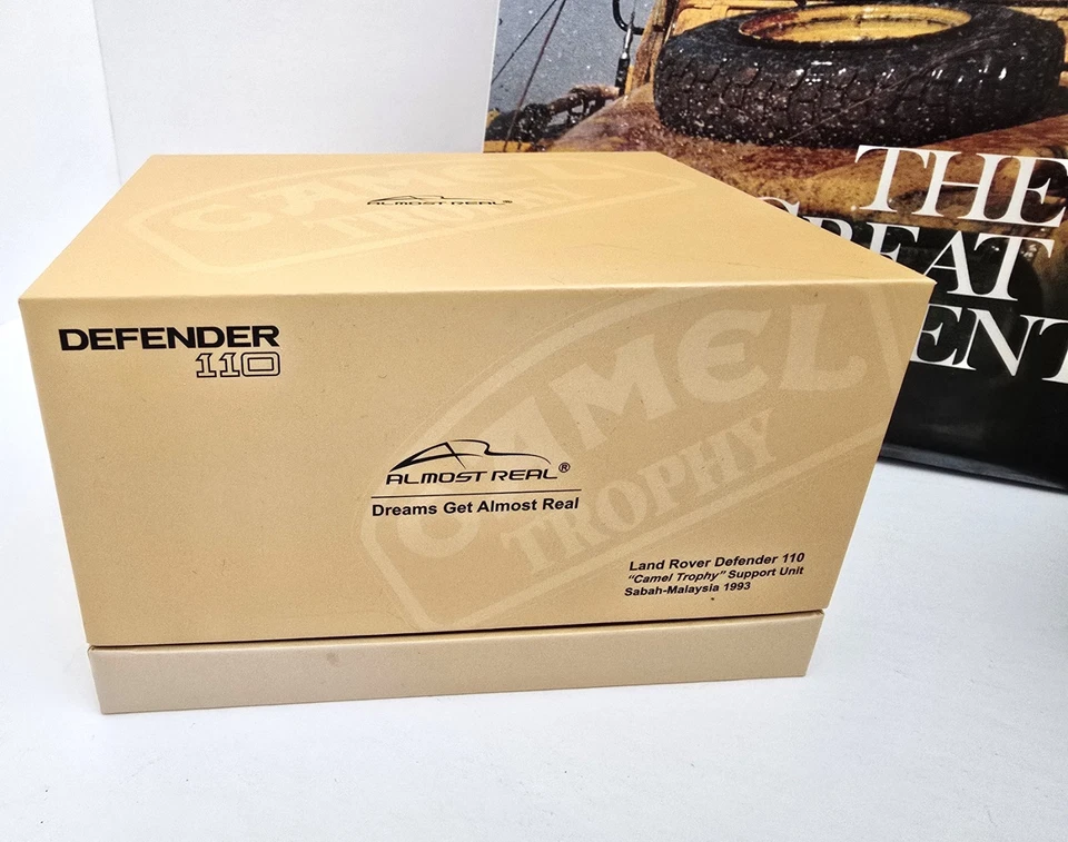 Almost Real 1:43 Land Rover Camel Trophy Defender 110*LE Set*Malaysia 1993 *Rare - Image 2 of 4