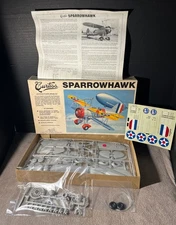 Williams Bros Curtiss Sparrowhawk 1/32 Scale Model Kit Sealed Contents Vintage