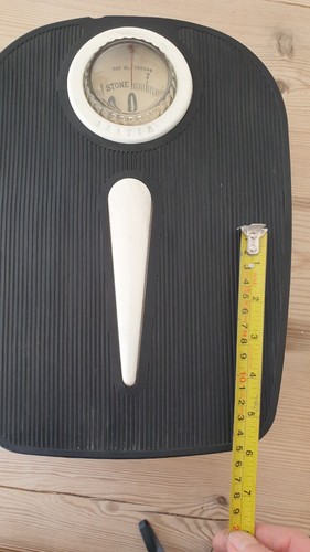 Salter 1950s Bathroom Scales No206 Fish Eye - Picture 10 of 13