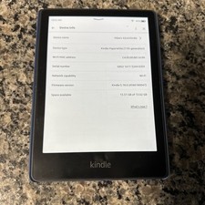Amazon Kindle Paperwhite 11th Gen 8GB, Wi-Fi, 6.8" - Black