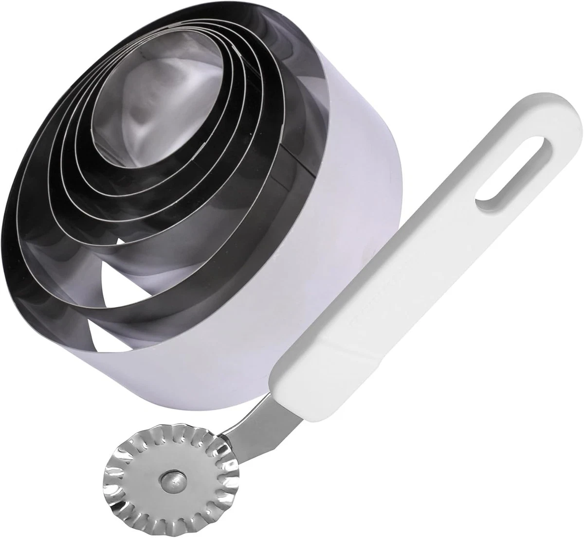Tagliapasta In Acciaio Inox Städter 7,5 Cm, Forma Classica, Lucido, Lavabile In Lavastoviglie, Per Biscotti E Pasta Di Sale - 2