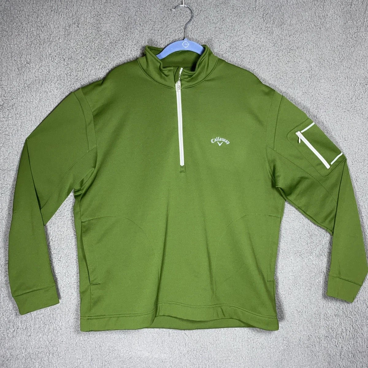Pull en maille, manches longues, col rond, vert clair | Ulla Popken