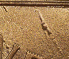 2000-D Lincoln Penny w/STG-O & R/Liniar Plating Blisters. Buy & get a free coin.