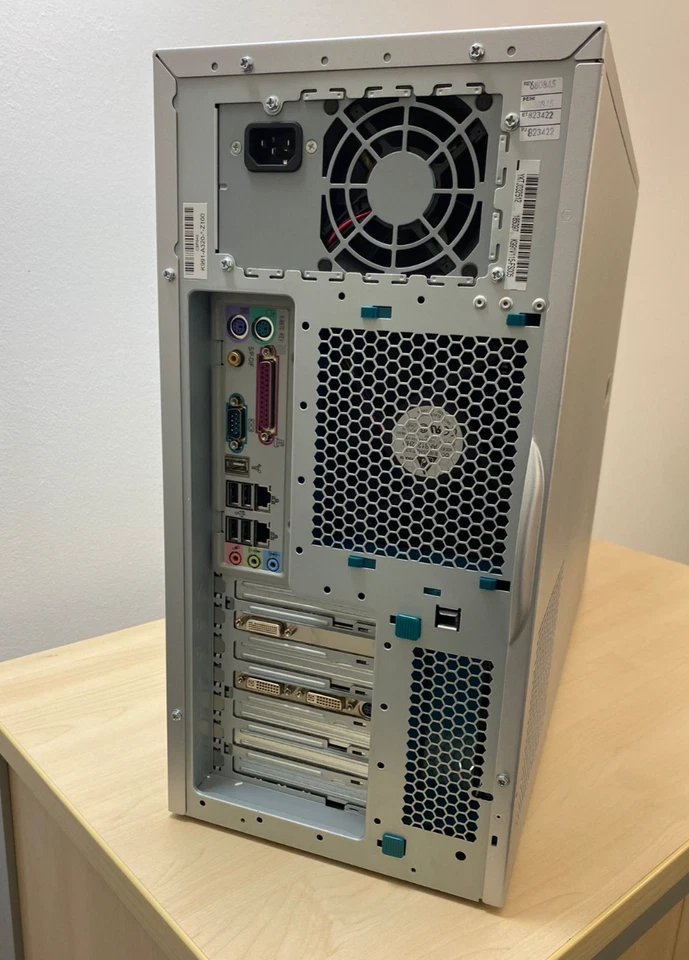 FUJITSU CELSIUS R640 MCL-D1808, Workstation 2xXEON. 4GB RAM, 2x GPU - Bild 3 von 4