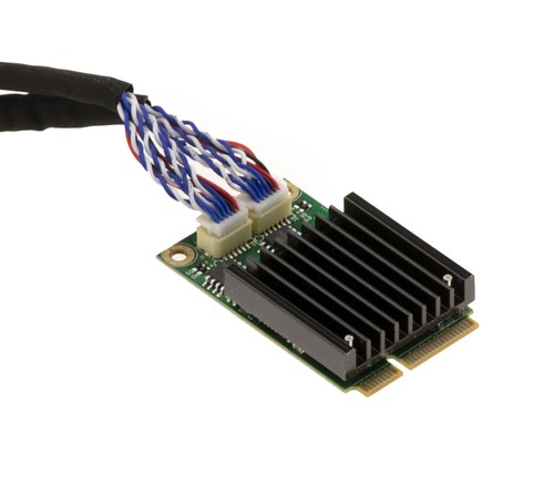 Intel I226 SRKTV MiniPCIE 2x RJ45 Dual LAN 2.5 GIGABIT ETHERNET Network Card - Picture 4 of 4