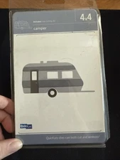 Camper  Vacation Quickutz Revolution Metal Cutting Die 4x4 0287-s