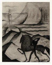 Boris Lovet-Lorski : Rendez-Vous : Archival Art Print