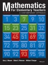Mathematics for Elementary Teachers : A Conte...