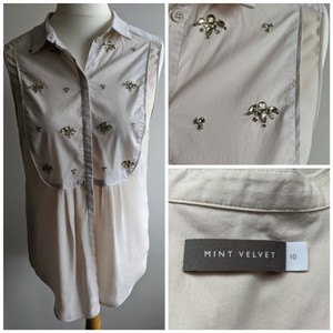 mint velvet pink blouse