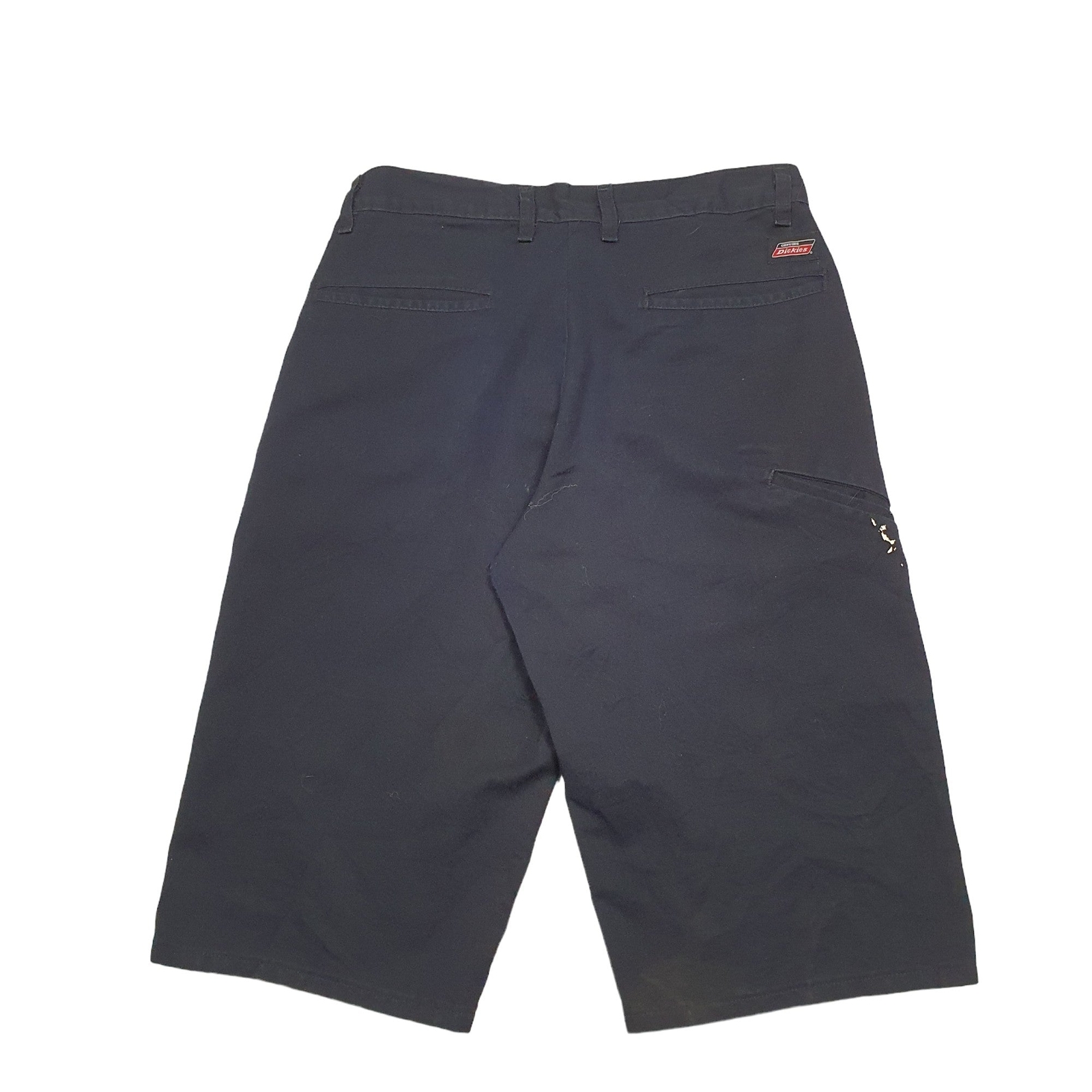 DICKIES Black Chino Cotton Shorts Mens W29 image 3