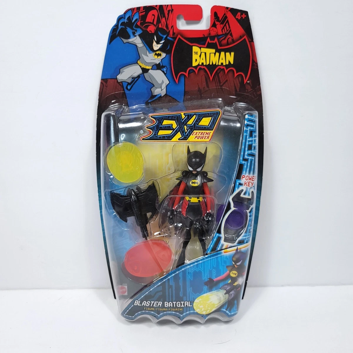 The Batman EXP Extreme Power Batgirl Action Figure Blaster Power Key NEW Sealed
