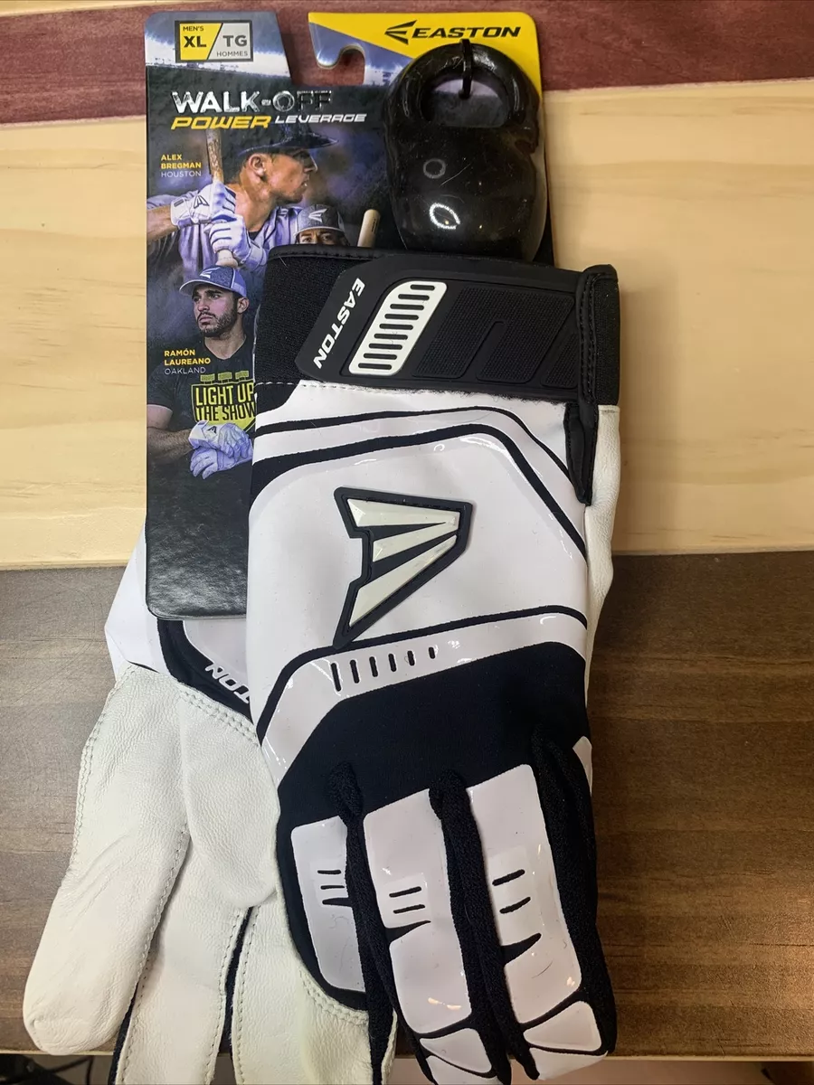 Easton Walk Off Power Leverage Baseball Batting Gloves Adult L
