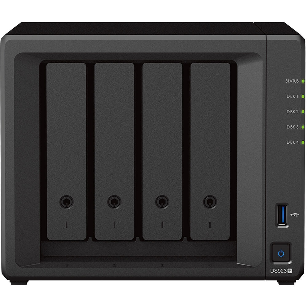 Synology DiskStation DS423+ NAS Server + Celeron CPU, DDR4, HDD