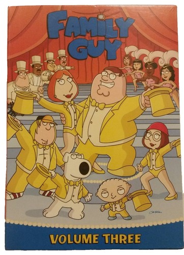 アニメ American Dad! Vol.1 & Family Guy Vol.3 American Dad! Volume 1 DVD 3-Disc Set Full Frame 24 Family Guy
