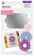 Gemini Double Sided Dies - Floral Mandala - Crafter's Companion New