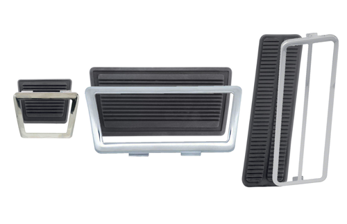 OER Complete Pedal Pad Kit For 1972-1981 Firebird & Camaro, 1975-1979 Chevy II Nova – Authentic Rubber Replacement