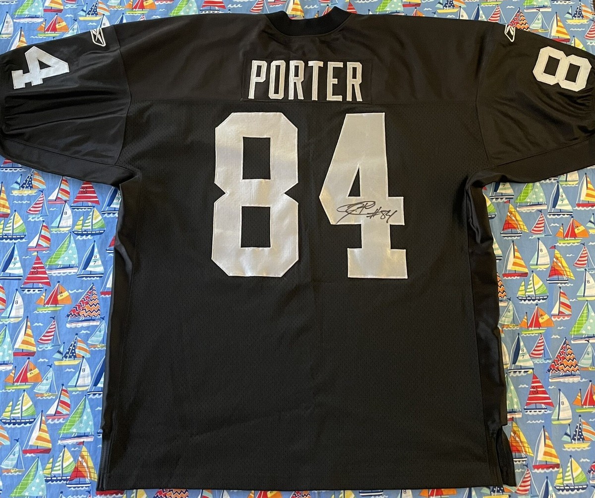 Authentic Reebok NFL Oakland Raiders Jerry Porter Football Jersey