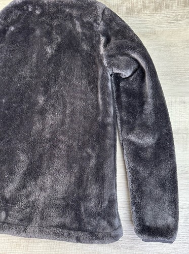 Fila Sport Faux Fur Fleece Jacket Fuzzy Full Zip Sweatshirt Coat Women’s Size XS - Picture 13 of 24