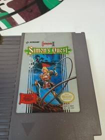 Castlevania 2 II - Simon&rsquo;s Quest - Nintendo NES Autentico Testato Funzionante 