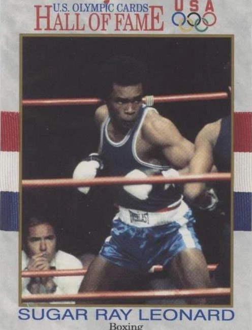 1991 Impel U.S. Olympicards Hall of Fame - Sugar Ray Leonard #29