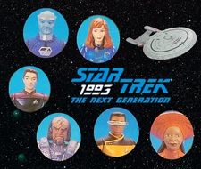 Next Generation Star Trek Loose Playmates Figures, Bases Secondary Crew 1993