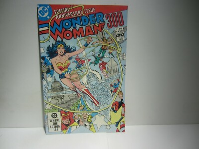 WONDER WOMAN #300 NM- 1983 WRAP-AROUND COVER ROY THOMAS GENE COLAN DC ...