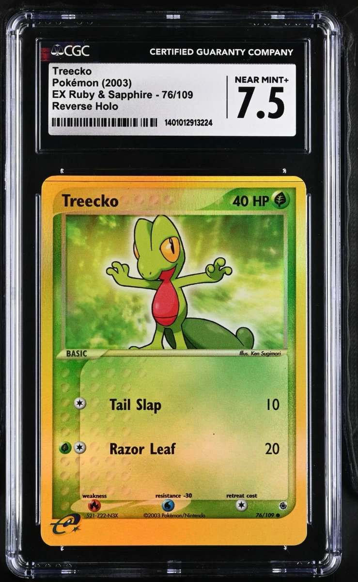 Treecko 76/109 Ruby and Sapphire for sale | eBay
