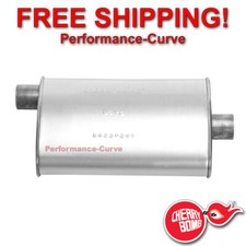 Cherry Bomb Turbo 2.5" Offset/Center Muffler Performance Exhaust - 16823CB