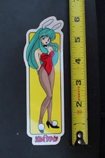 Hook-Ups Skateboards Stripper Bunny Sexy Anime Girl OG HU4 Skateboarding STICKER
