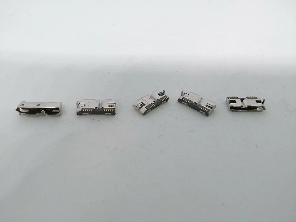 5Pcs Pack Micro USB 3.0 10Pin Jack Data Port Socket for HDD SDD Solid Disk Drive - Image 2 of 4