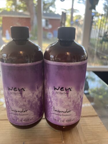 Wen Lavender 16 oz Lot Of 2 Cleansing Conditioner Hair NEW - Picture 1 of 2