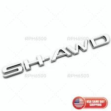 17-22 Acura SH-AWD Tailgate Trunk Lid Badge Logo Sport Emblem Nameplate Chrome
